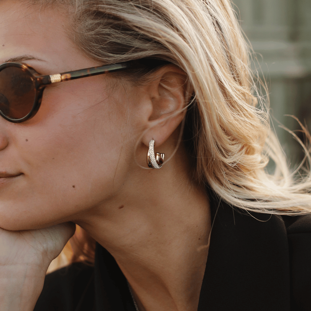 Embellished Muse Hoops