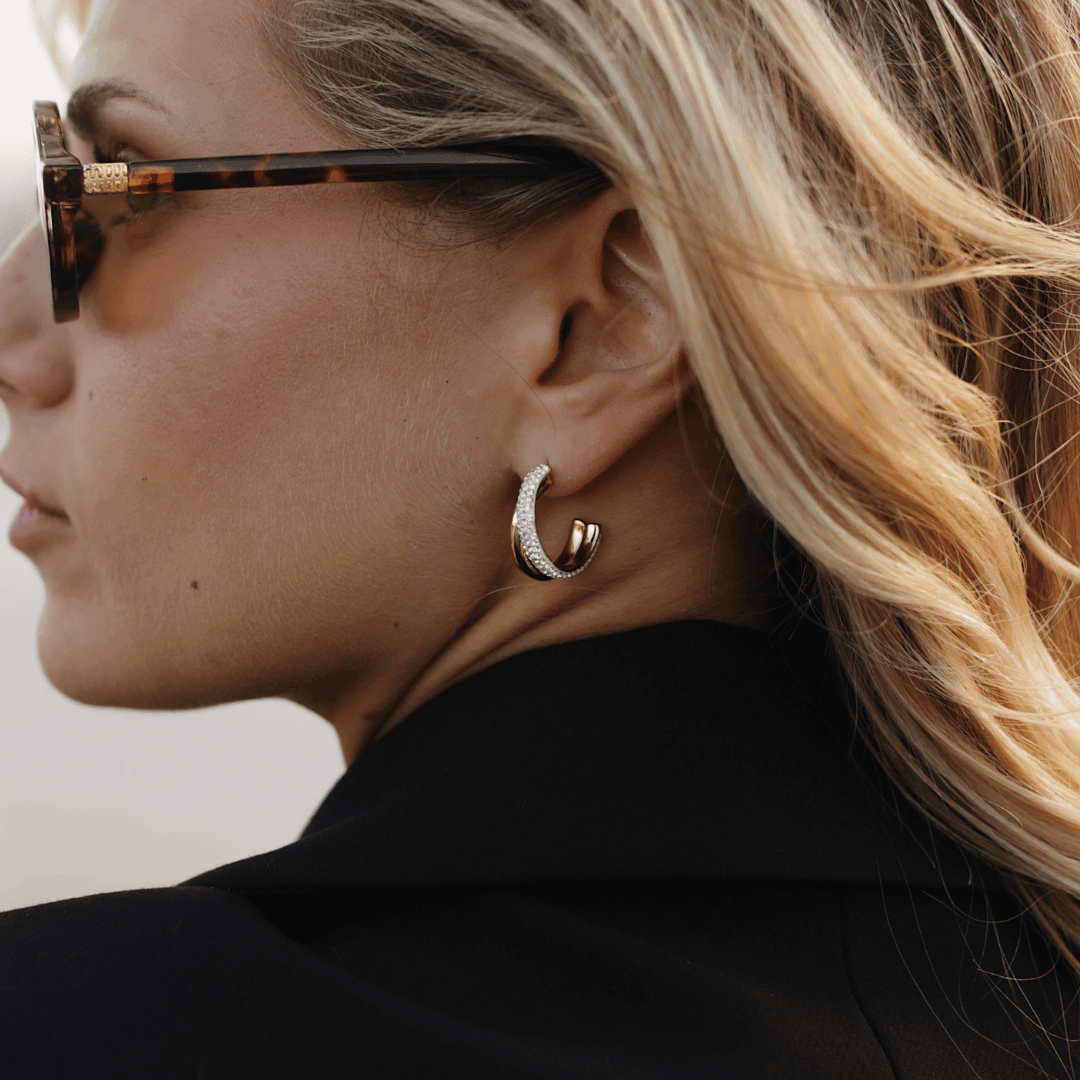 Embellished Muse Hoops