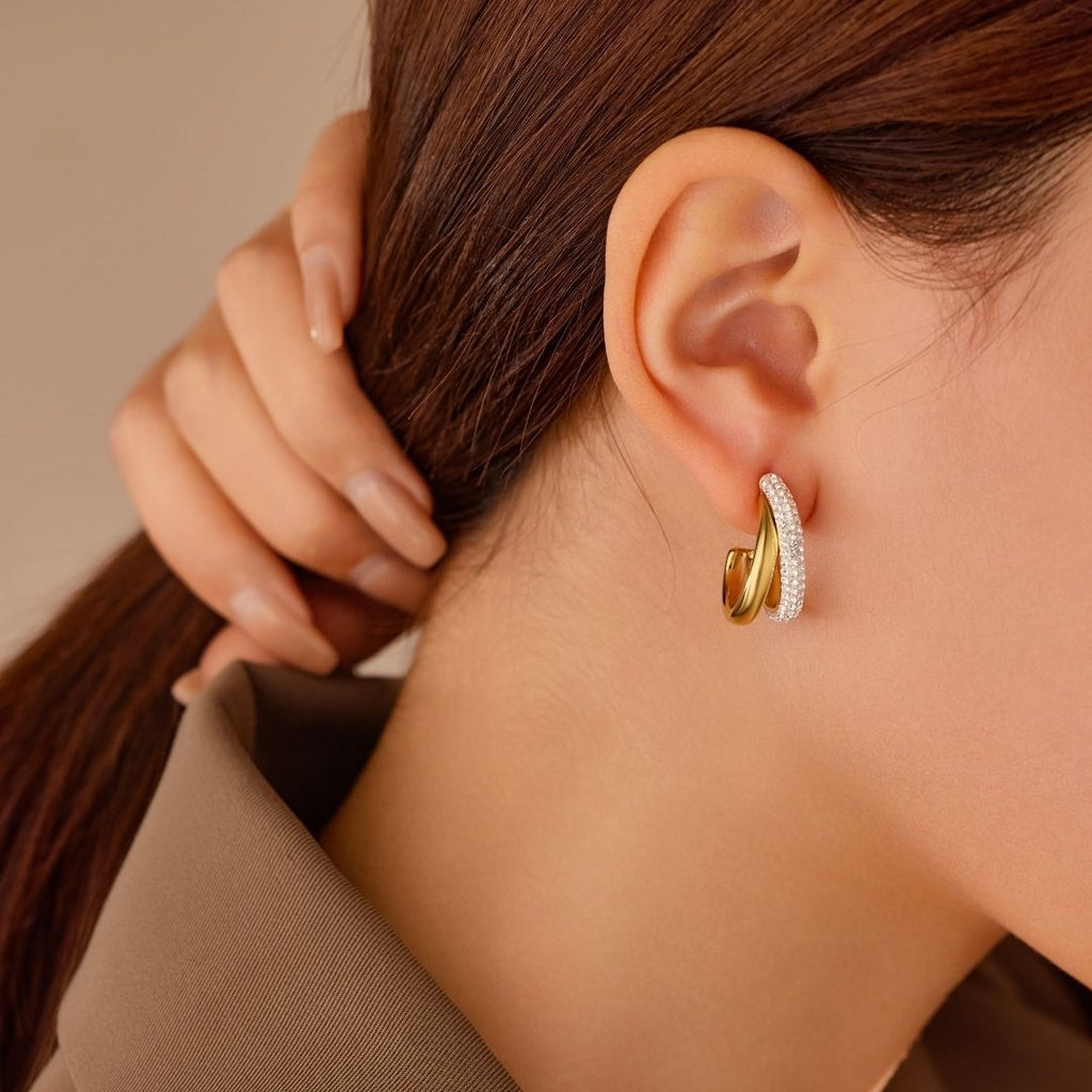 Embellished Muse Hoops