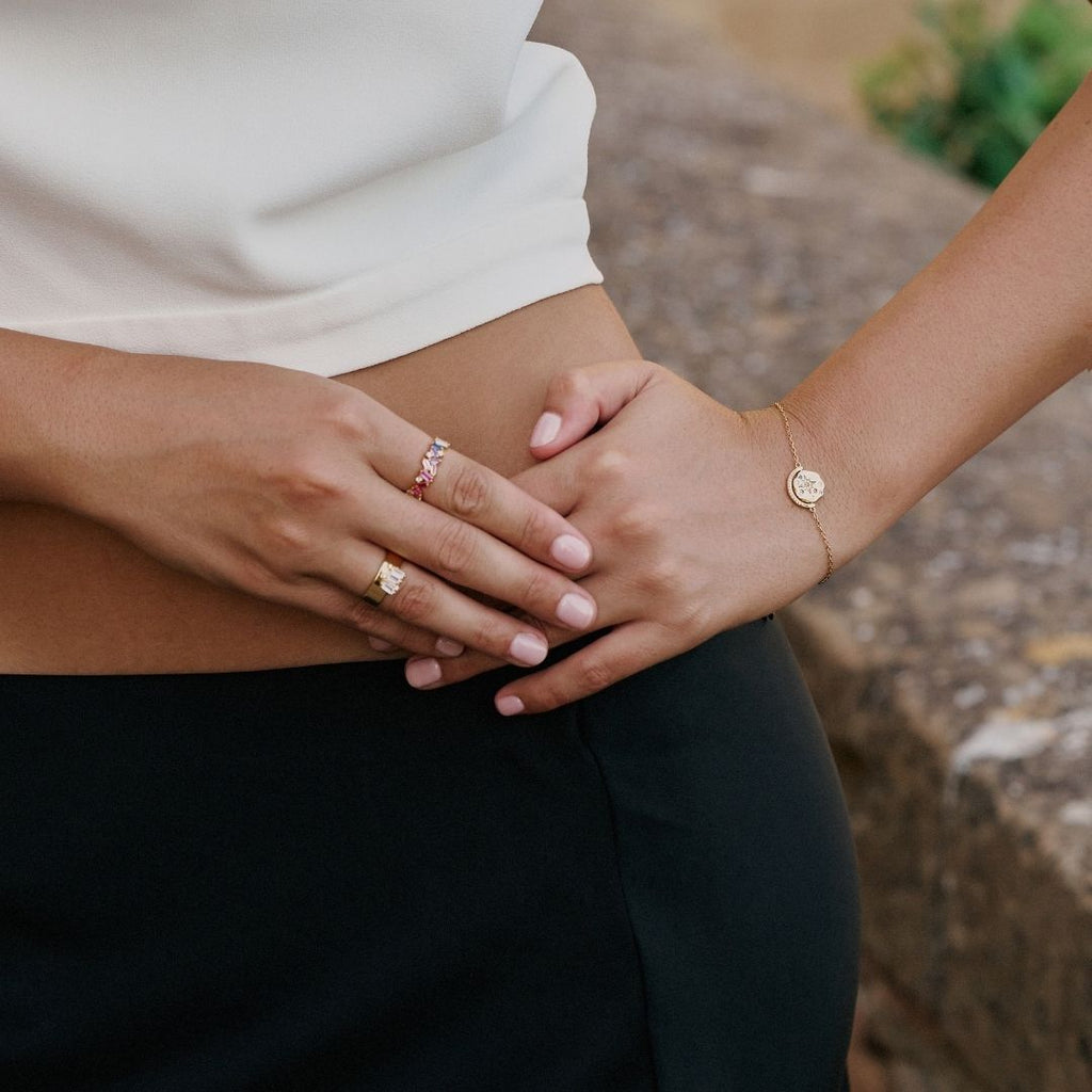 My Sun, Moon & Stars Bracelet - Gold