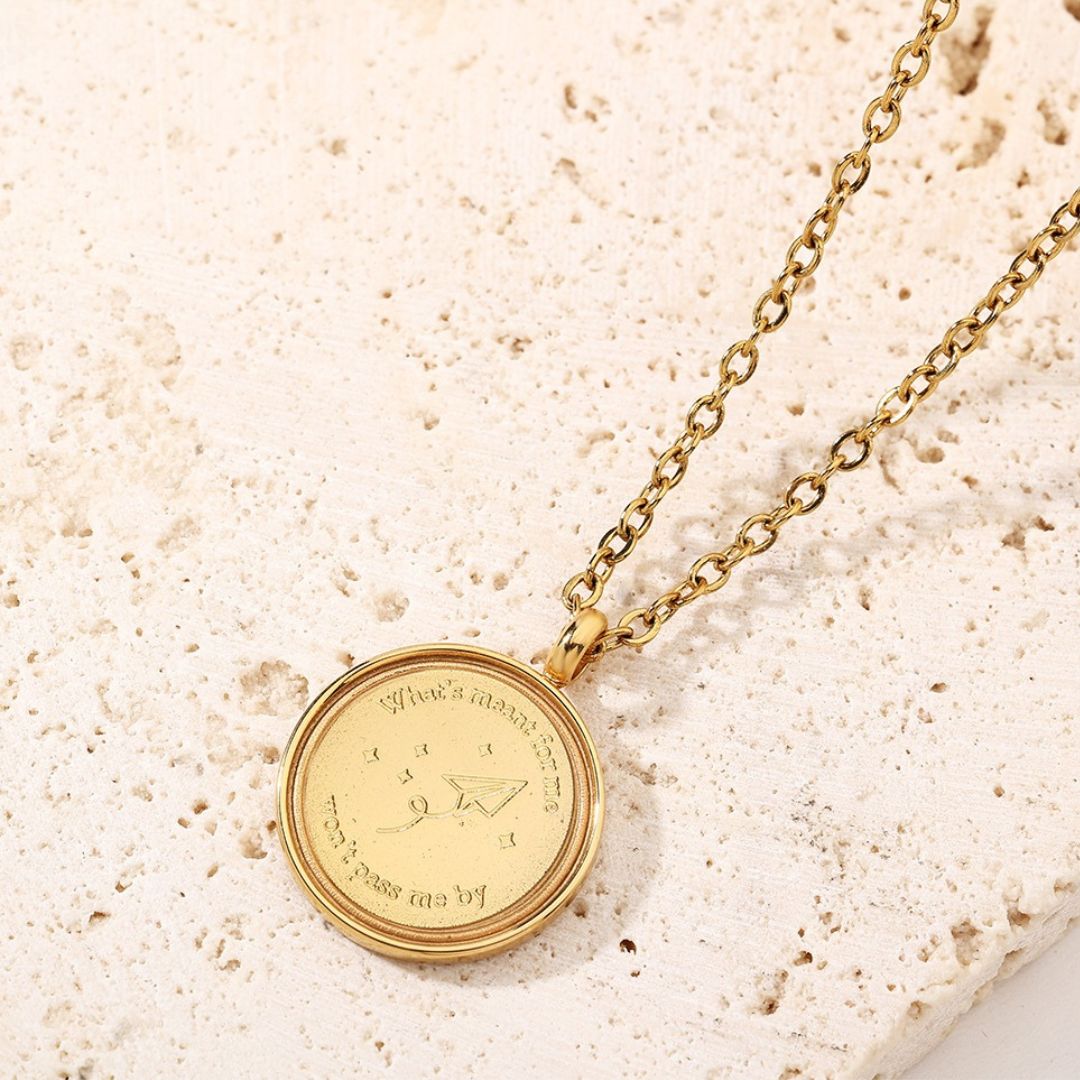 What's Meant For Me Won't Pass Me By Necklace